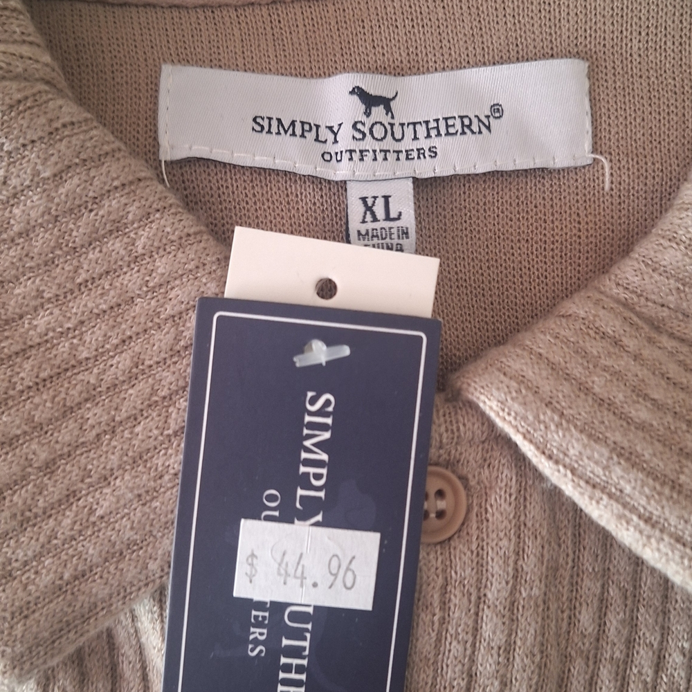 Simply Southern Tan Men's Shirt